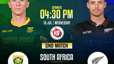 SA vs NZ Match Prediction- Who Will Win Match 2? Zimbabwe T20 Tri Series 2025 Reddy Anna