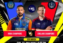 WCL 2025: Match 13, IAC vs EDC Match Prediction – Who will win today’s WCL match between IA Champions vs ED Champions? Reddy Anna Book Official